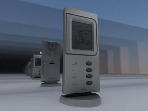 digital room thermometer 3D Model