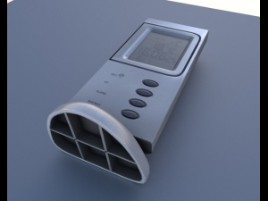 digital room thermometer Modelo 3D