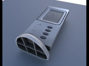 digital room thermometer 3D Model