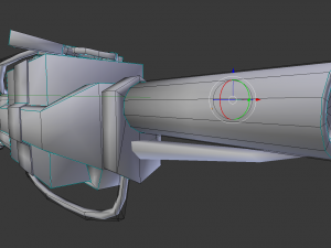 power spear made of junk Model 3D