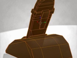 wireless phone low-poly 3D 모델