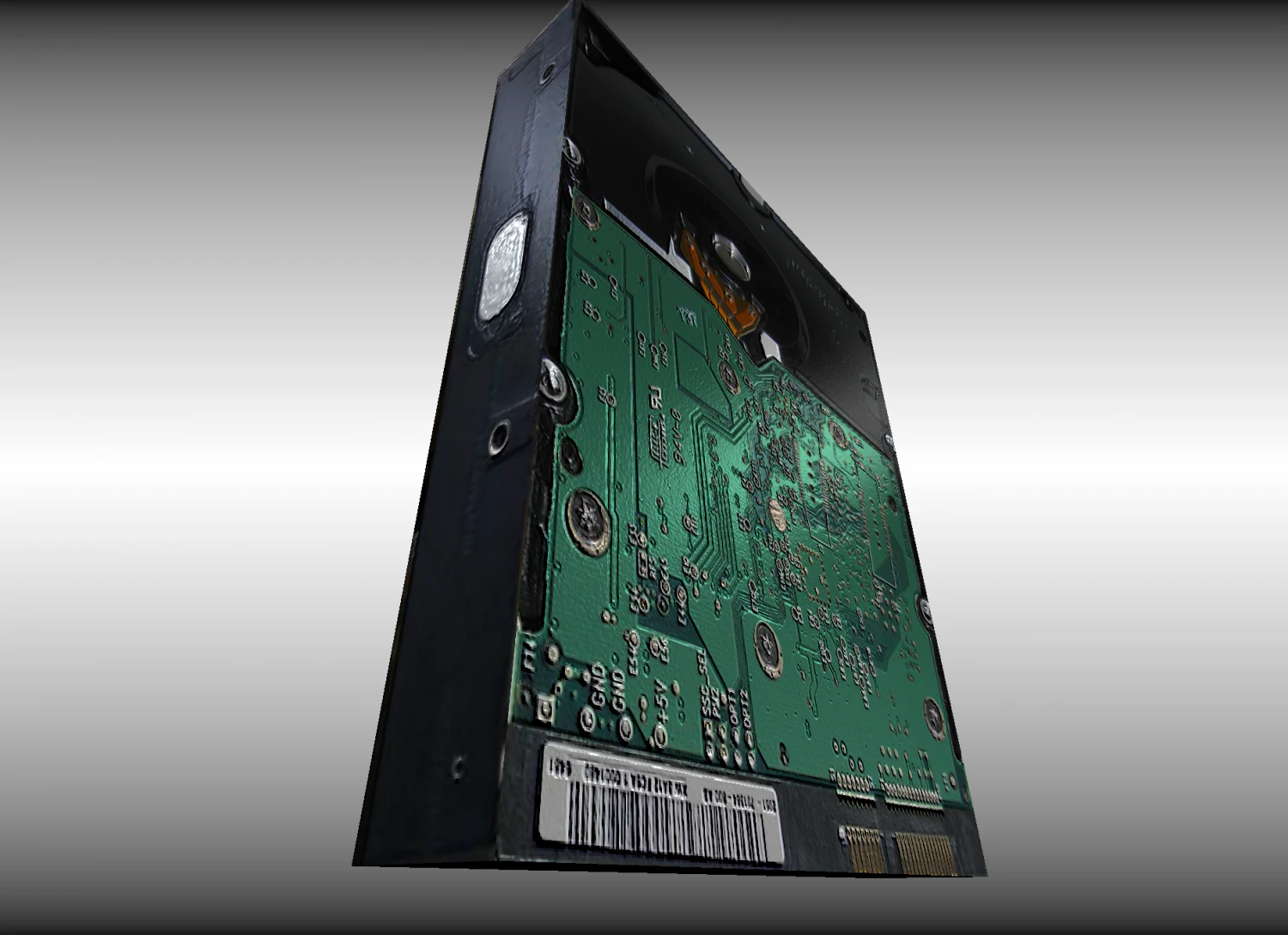 old external hard drive 3D Model .c4d .max .obj .3ds .fbx .stl .blend 