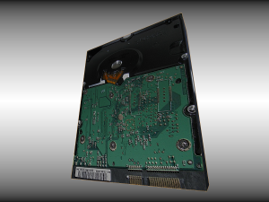 old external hard drive Model 3D