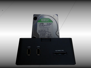 old external hard drive Model 3D