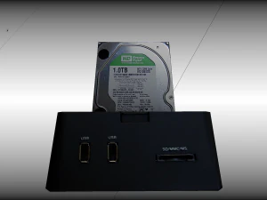 old external hard drive 3D Model