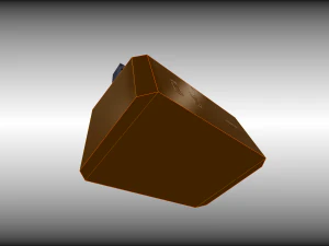 old external hard drive 3D Model