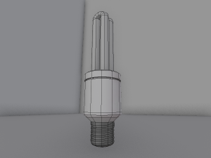 energy saving lamp 2 3D 模型