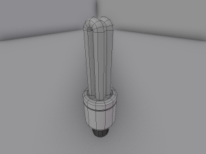 energy saving lamp 2 3D 模型