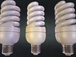 energy saving lamp 1 Model 3D