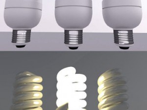 energy saving lamp 1 3D Model
