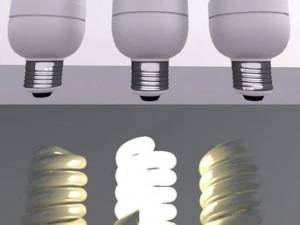 energy saving lamp 1 3D Model