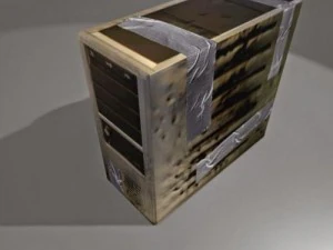 postapokalyptic pc design 3D Model