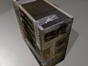 postapokalyptic pc design 3D Model