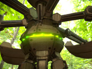 woody sphere bot 3D Model