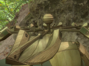 woody sphere bot 3D Model