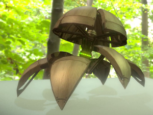 woody sphere bot 3D Model