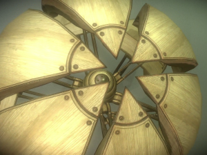 woody sphere bot 3D Model