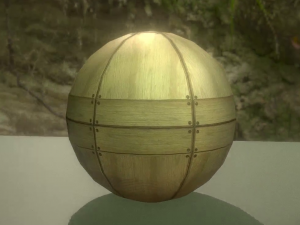 woody sphere bot 3D Model