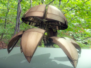 woody sphere bot 3D Model