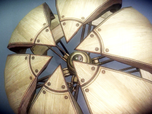 woody sphere bot 3D Model