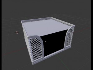 notepad cube Modèle 3D