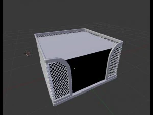 notepad cube 3D Model