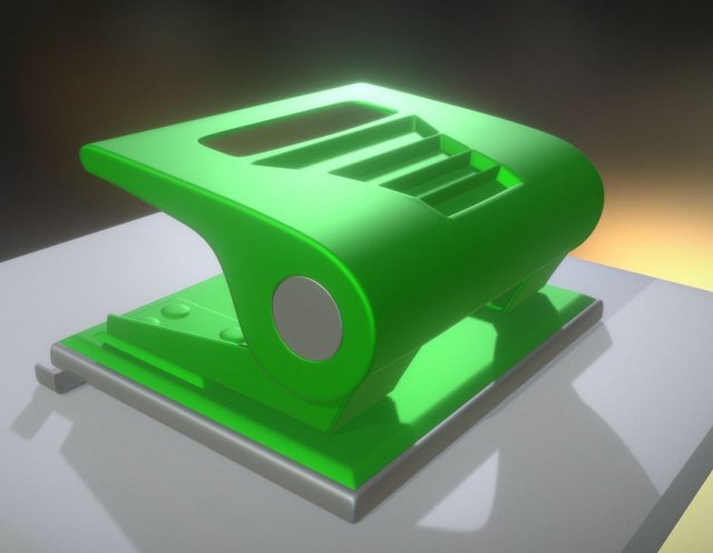 hole punch 3D Model .c4d .max .obj .3ds .fbx .stl .blend