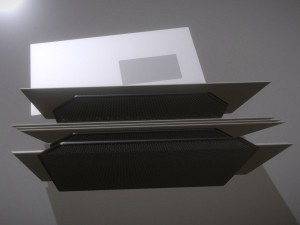 wire mesh letter holder Model 3D