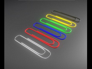 paperclips Modèle 3D