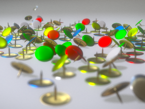 thumbtacks Modelo 3D