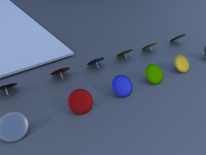 thumbtacks Modello 3D
