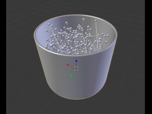 pin needles Modèle 3D