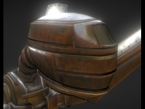 bot rusty version 3D Model