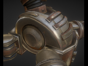 bot rusty version 3D Model