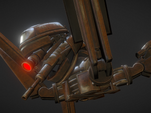 bot rusty version 3D Model