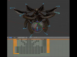 sphere bot rusty version 3D Model