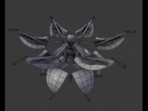 sphere bot rusty version 3D Model