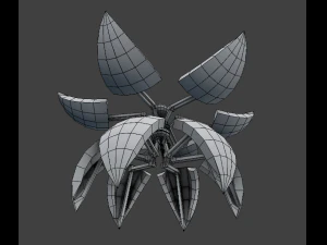sphere bot rusty version 3D Model