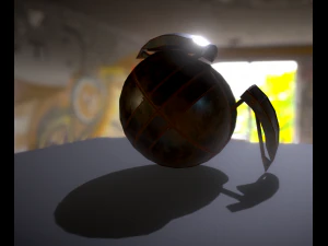 sphere bot rusty version 3D Model