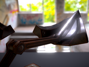 sphere bot rusty version Modelo 3D
