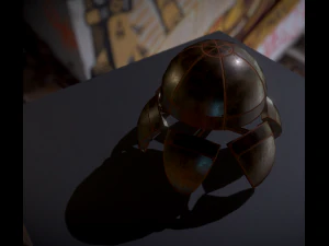 sphere bot rusty version 3D Model