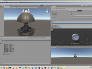 sphere bot rusty version Modelo 3D