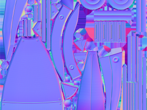 sphere bot rusty version Modelo 3D