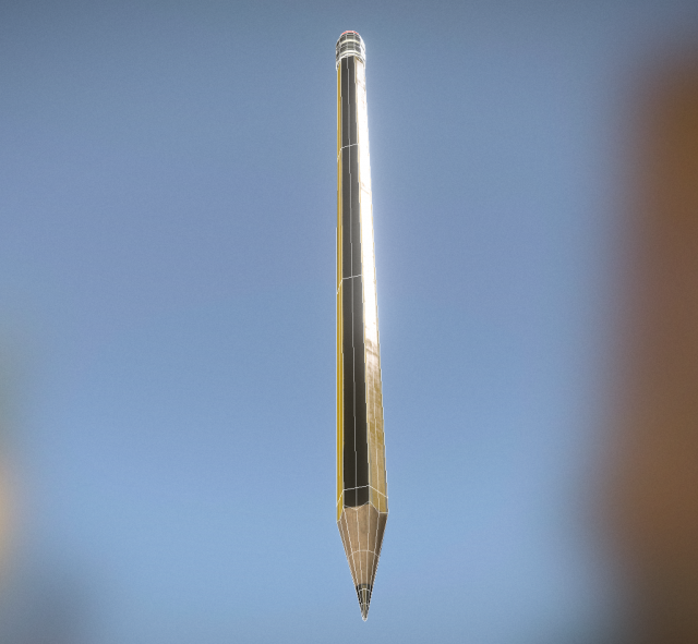 pencil Modello 3D .c4d .max .obj .3ds .fbx .stl .blend 