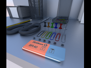 eraser Model 3D