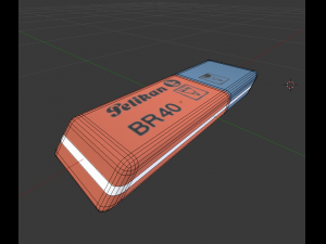 eraser Model 3D