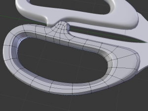 scissors rigged and animated 3D Model