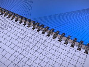 notepad squared 3D Model