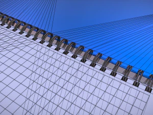 notepad squared 3D Model