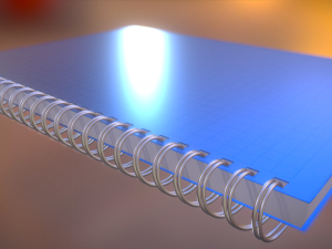 notepad squared 3D Model